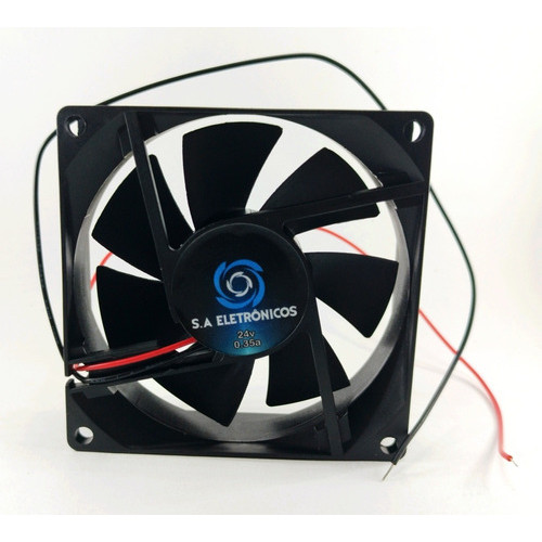 Ventilador  P/maquina Solda 80x80x25 24v  0.35a