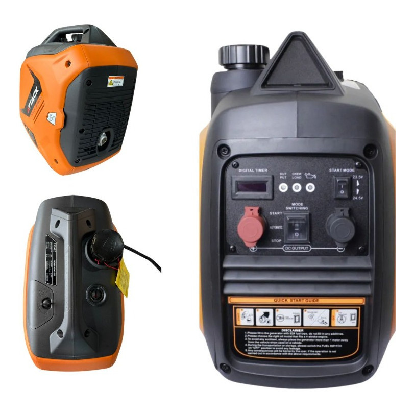 Gerador Attack 12v Ou 24v Portátil Para Carga De Bateria Aut