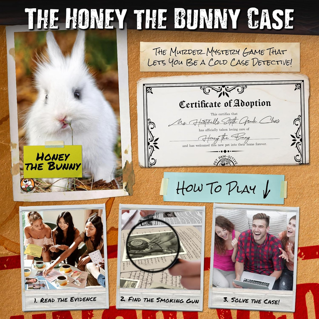 UNSOLVED CASE FILES | Honey The Bunny - A Family-Friendly Mystery Case to Solve