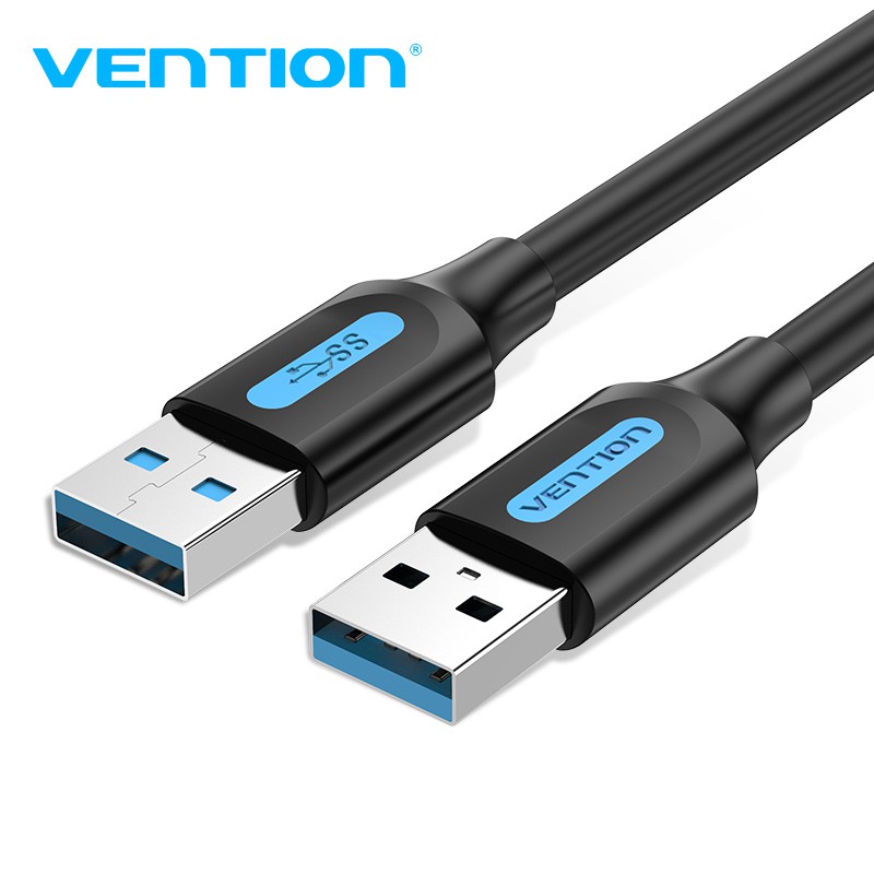 Vention USB 3.0 A Male to A Male Cable 2A 5Gbps Hight Speed Fast Transmission USB Extension Cable for Laptop Smart TV