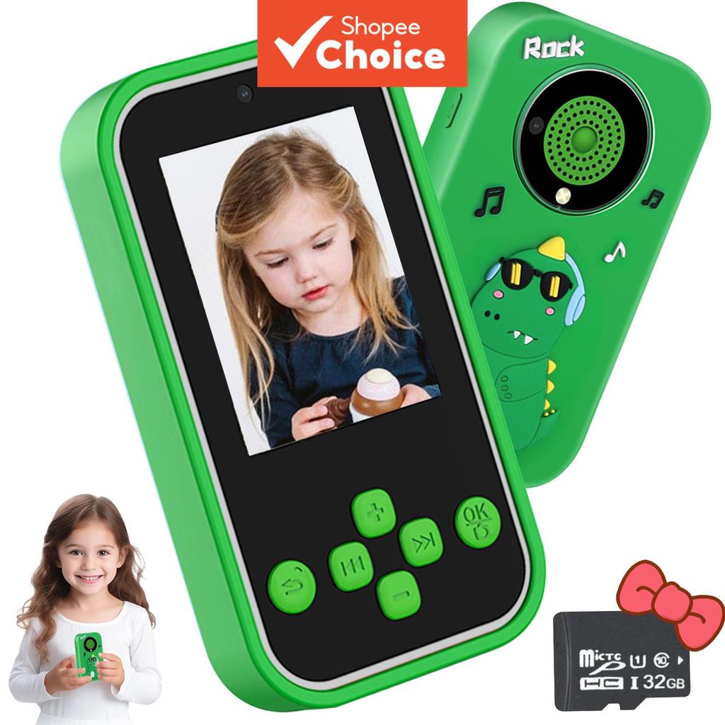 Brinquedo De Câmera De Telefone Infantil Com Gravador De Vídeo Molduras Fofas , Calculadora De Aprendizagem Casual Como