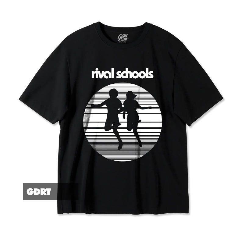 Music.Soul Camiseta Unissex Rival Schools Banda Rock Estampa Alguns Álbums Confortável Moderna Estilosa Casual