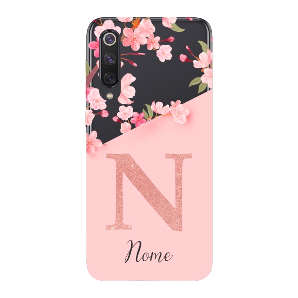 Capinha para Xiaomi Mi 9 Anti Impacto Personalizada com nome - Delicate Flowers