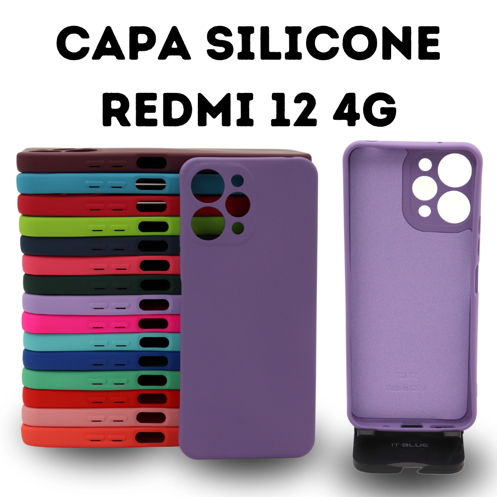 Kit 5 ou 3 Peças Capa Capinha Silicone Aveludado Cor Aleatória Proteção Excelente Qualidade Para XIAOMI REDMI NOTE