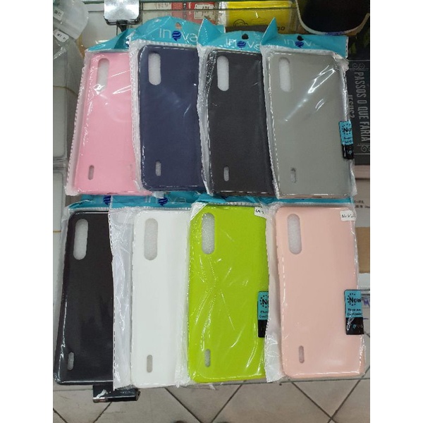 Kit 5 ou 3 Peças Capa Capinha Silicone Aveludado Cor Aleatória Proteção Excelente Qualidade Para xiaomi redmi mi note