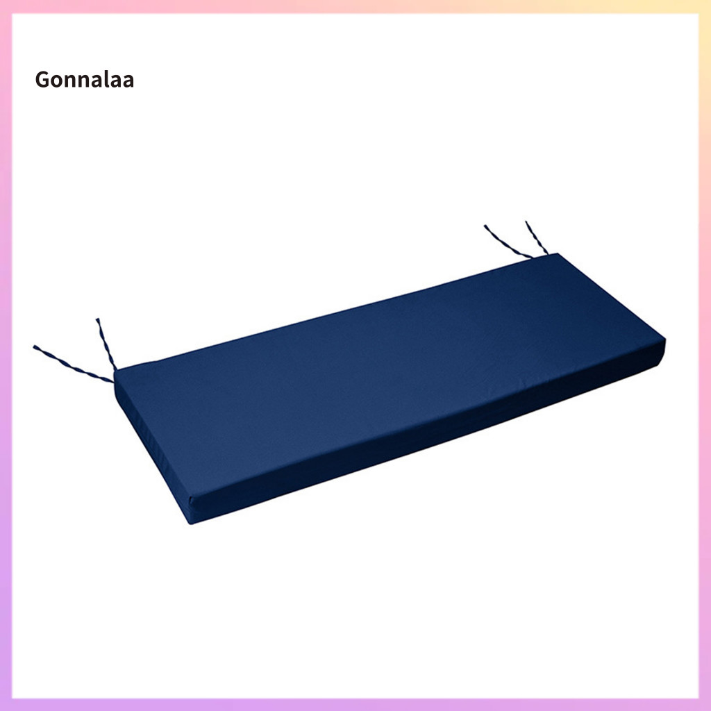 Waterproof Outdoor Bench Cushion with Non-slip Removable Cover – Patio Furniture Pad for Porch Settee Garden Swing Dur