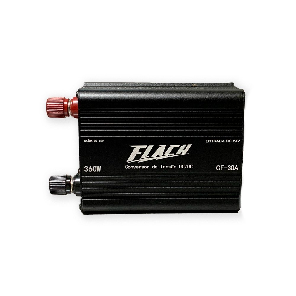 Conversor de Tensão DC/DC 24V Para 12V 30A - Flach