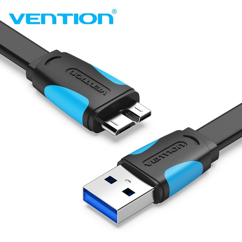 VENTION Micro B Cable USB 3.0 High Speed 5Gbps Fast Charging 3A Data Sync Cable for External Hard Drive Disk Charging