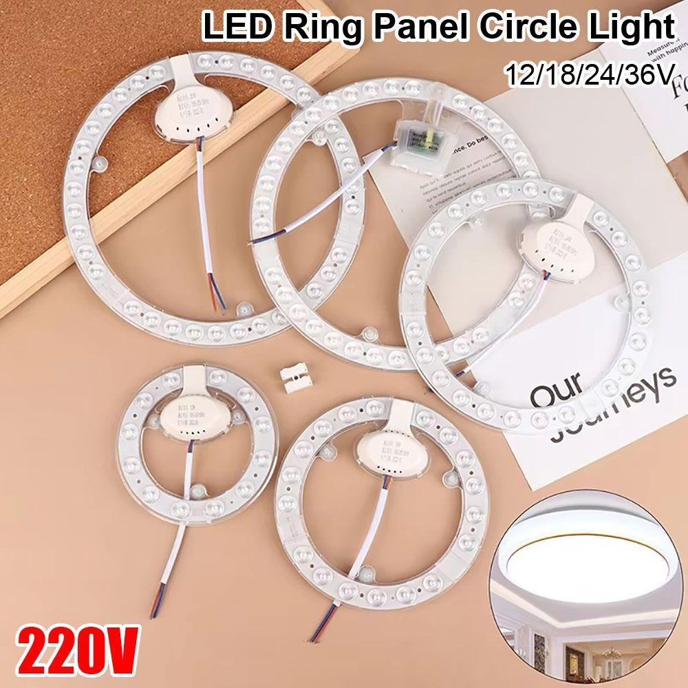 1 Unidade De Luz Circular De Painel , Blubs De Placa 220V LED Ring Light Anel , 12W 18W 24W 36W Lâmpada De Módu