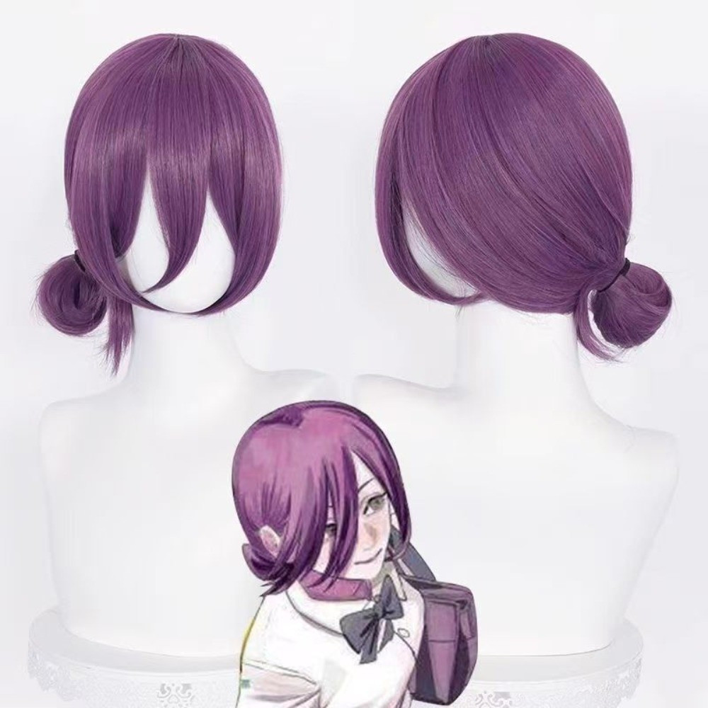 Peruca de Cosplay da Reze do Anime 