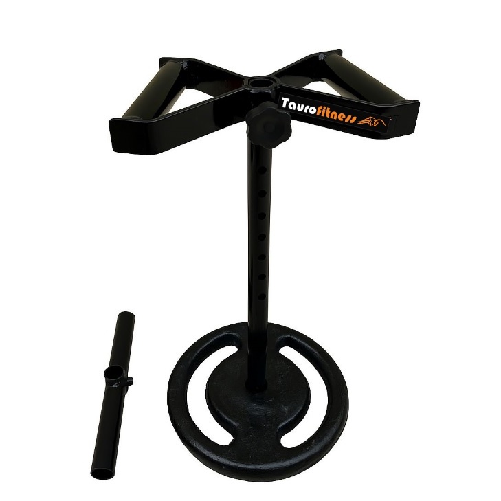 Suporte Agachamento Sumô Ajustável Aço Barra Crossfit kettlebell ajustável para anilhas duplo D-Bar T-BarTaurofitness