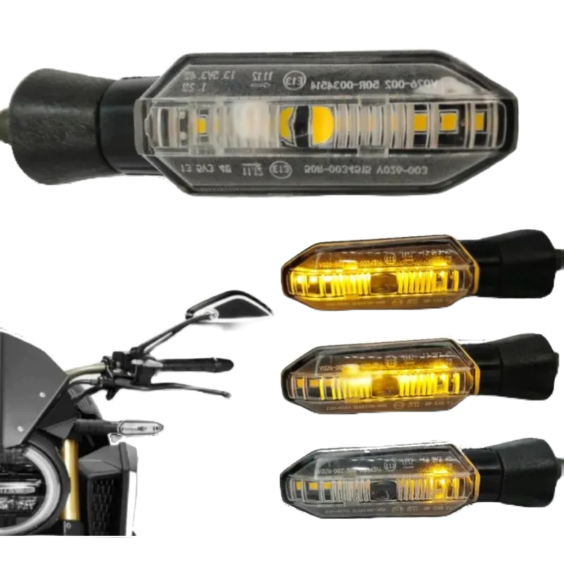 Kit 04 Piscas Slim Moto Seta Universal Led Sequencial