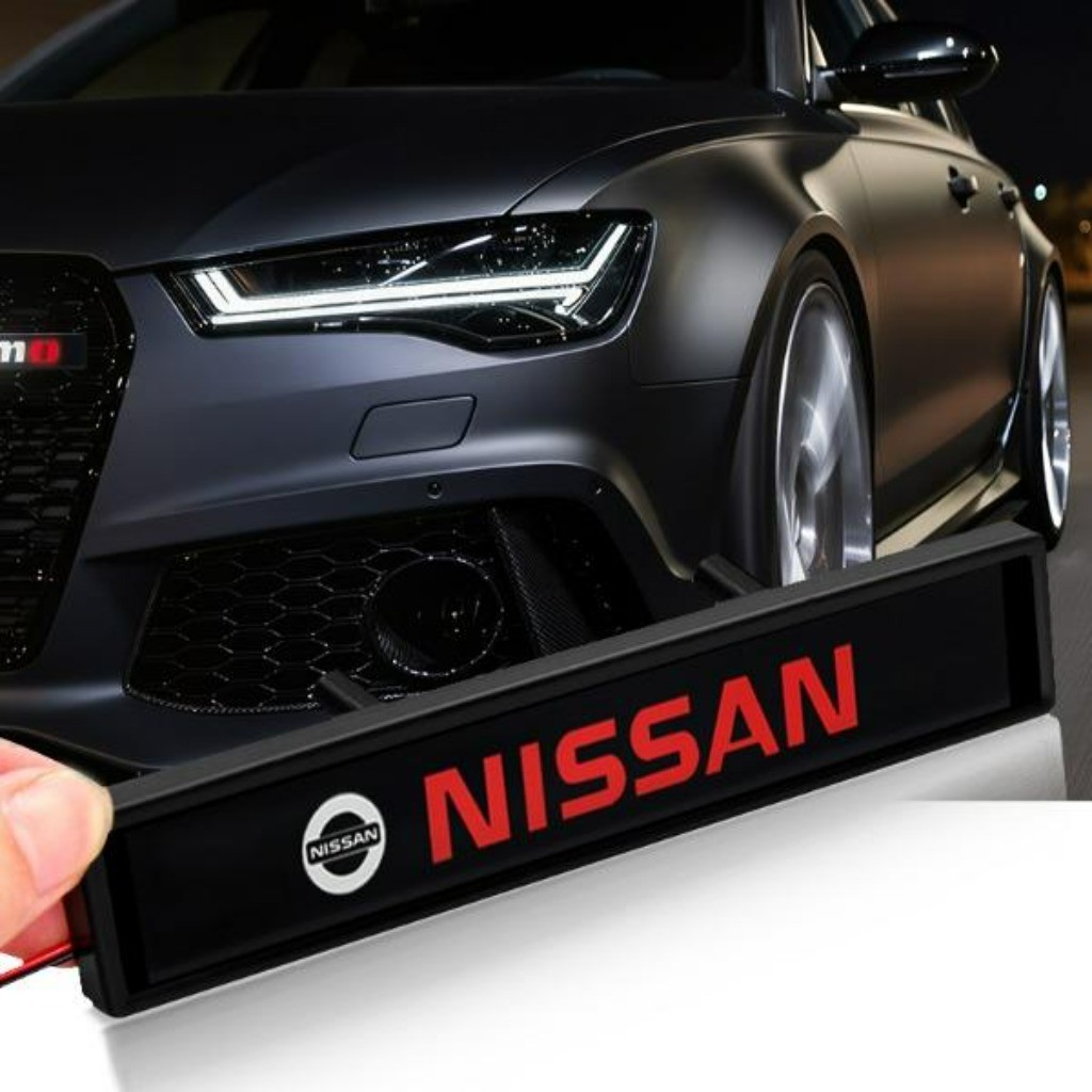 LED Light Up Universal Grade Dianteira Do Carro Emblema Luz Acessórios Exteriores Para Nissan Qashqai X-Trail Teana