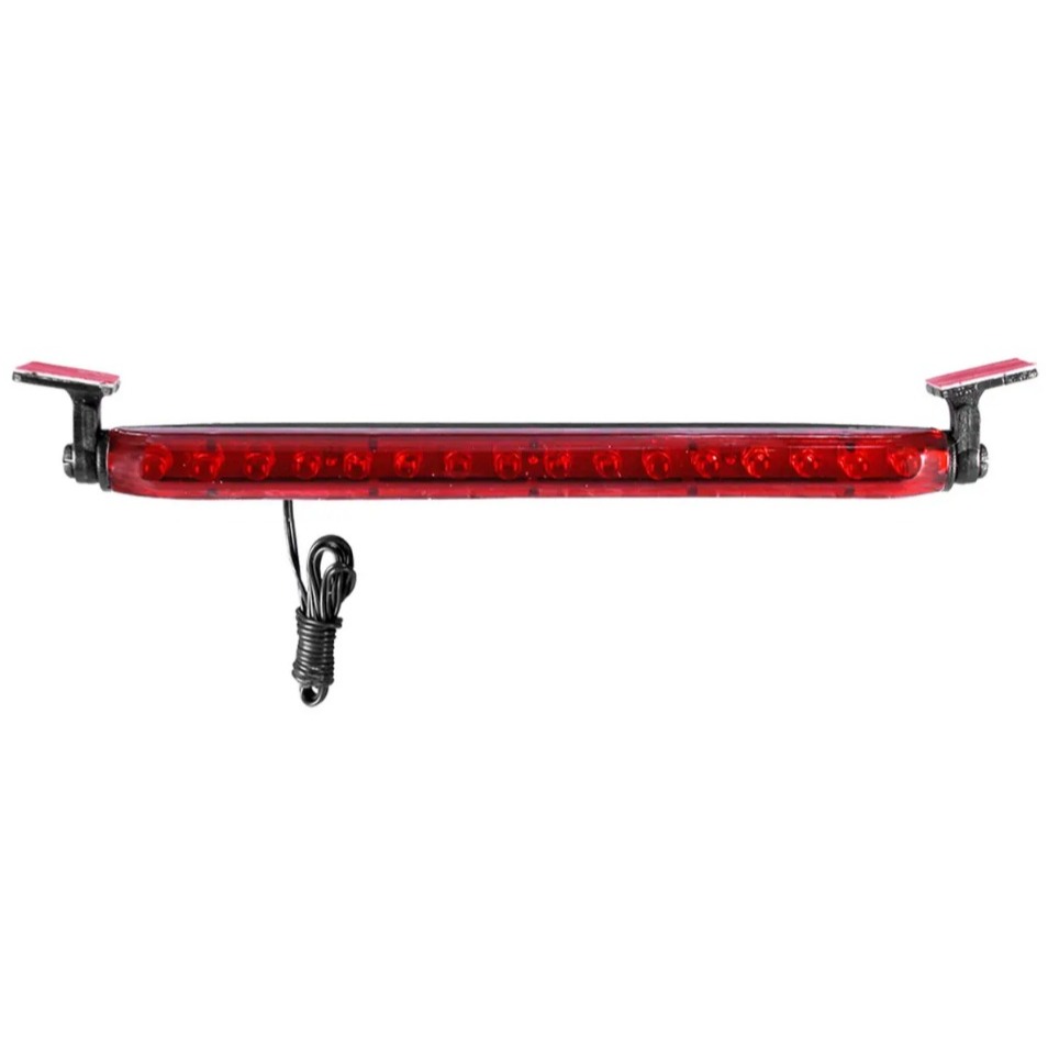 Break Light Led Vermelho Universal 19,5cm 16 Leds