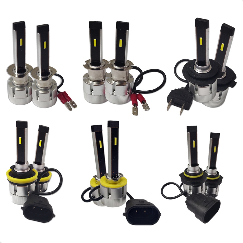Lampadas De Led Small Headlight H1 H3 H7 H8 H9 H11 H16 HB3 HB4 H27 - SevenParts