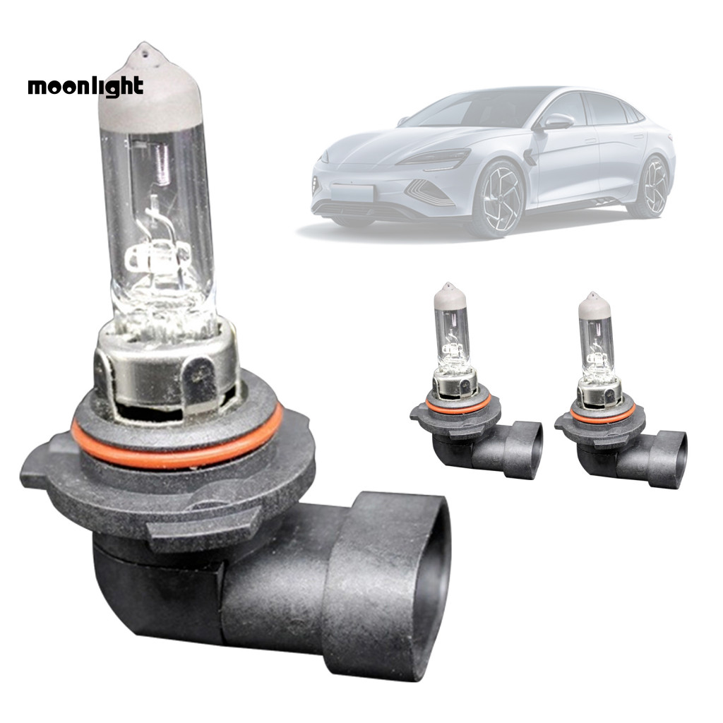 Upgraded 9005 H11 Halogen Headlight Bulbs – 300 Brighter Super-focused White Light Full Low Beam for Night Driving Per