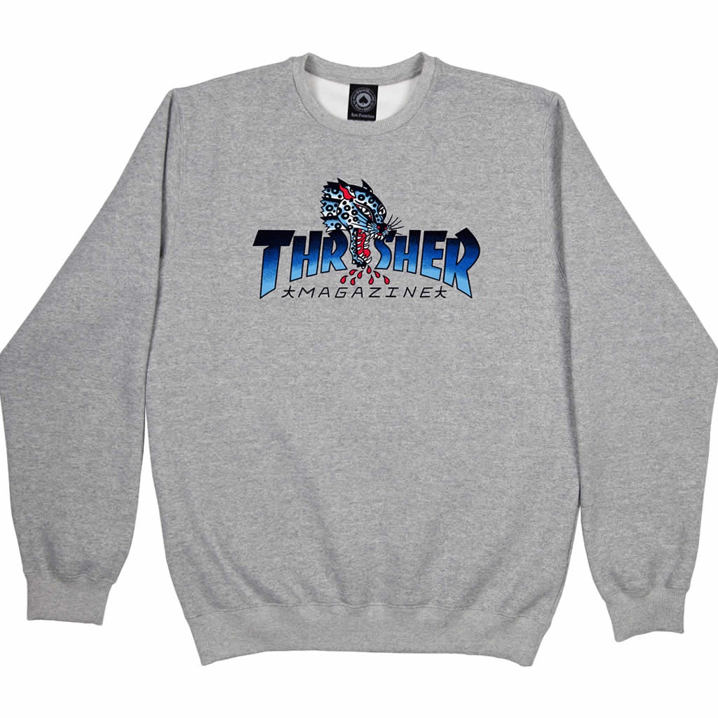 Moletom Thrasher Careca Leopard