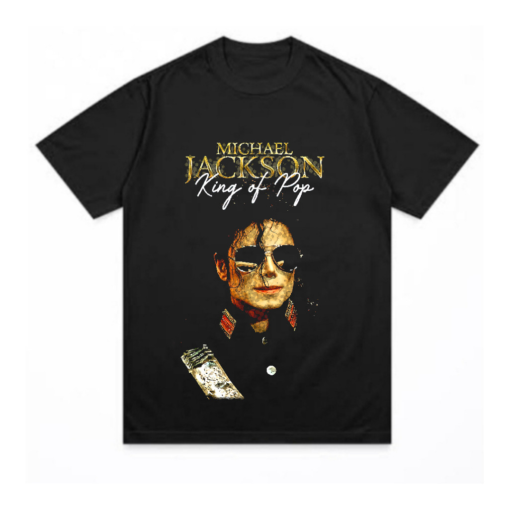 Camiseta  Tshirt Camisa Unissex Algodão Cantor  Rei do Pop Michael Jackson Fâs Unissex Masculino Feminino