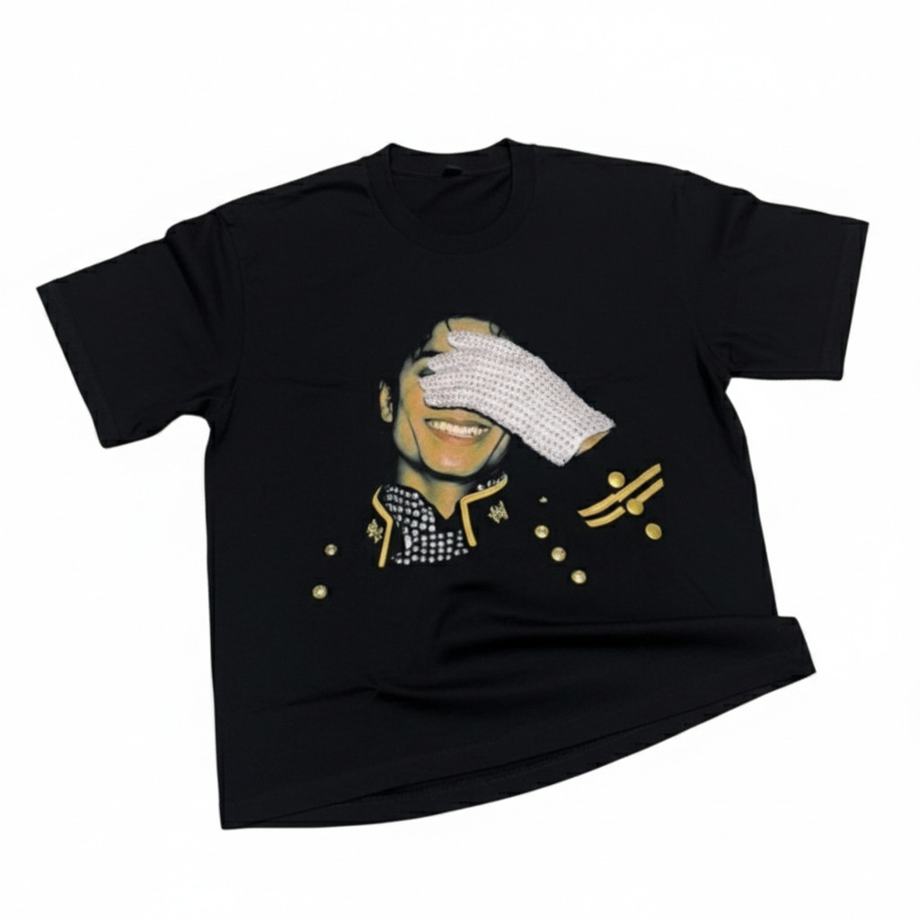 Camiseta  Michael Jackson Rei Do Pop Unissex 100%Algodão Leve Macio Rock Roll Adulto Laçamento
