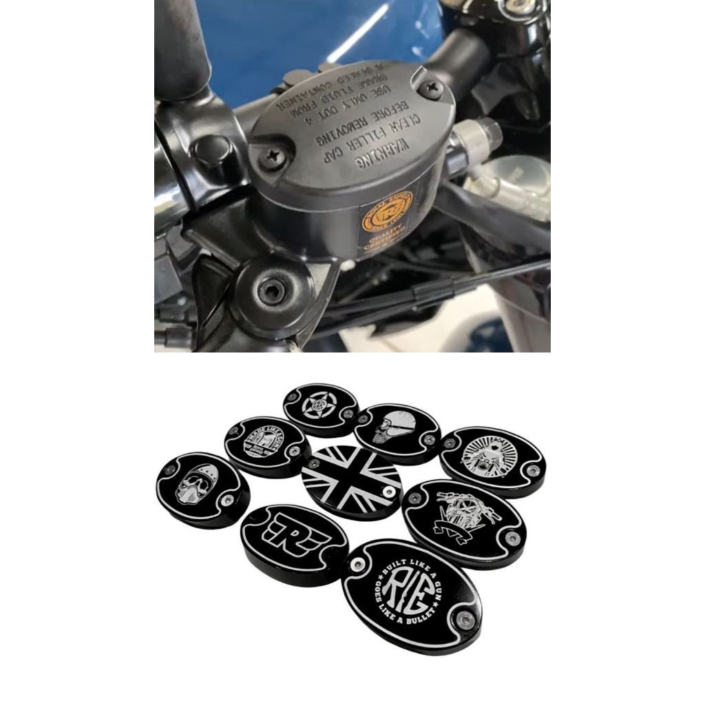 Tampa Reservatório Dianteiro Royal Enfield Hunter350 Meteor350 Super Meteor650 Classic350 Shotgun650
