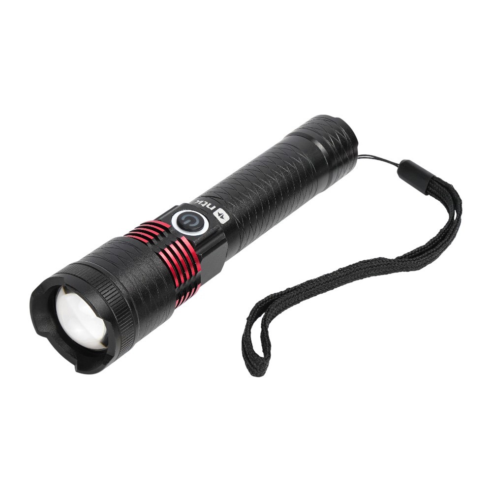 Lanterna de Mão NTK Hunter 350 Lúmens | Foco Ajustável e Recarregável