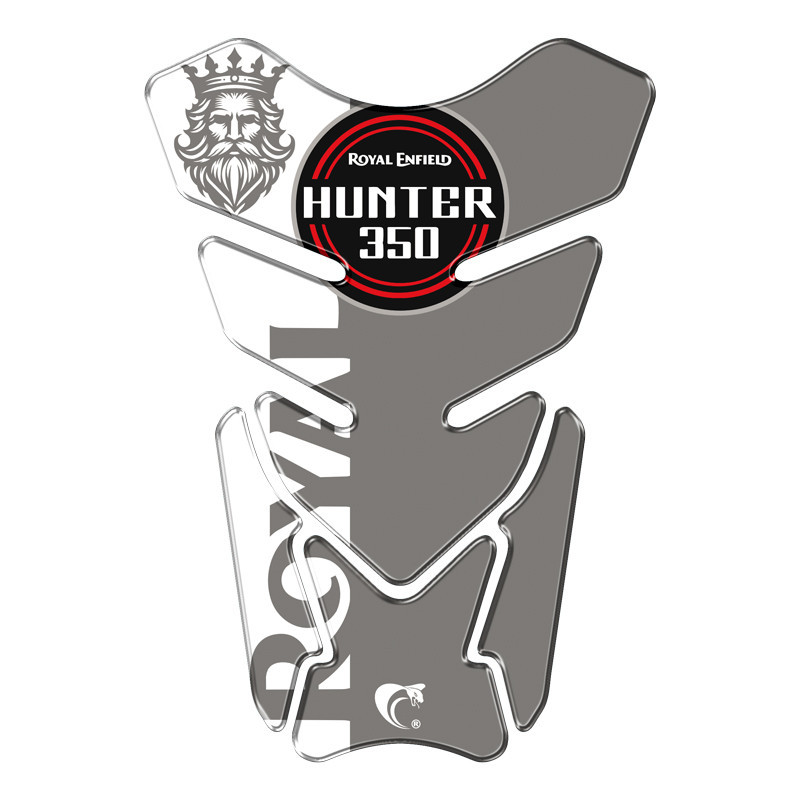 Protetor Adesivo Moto resinado Hunter 350 PRETO