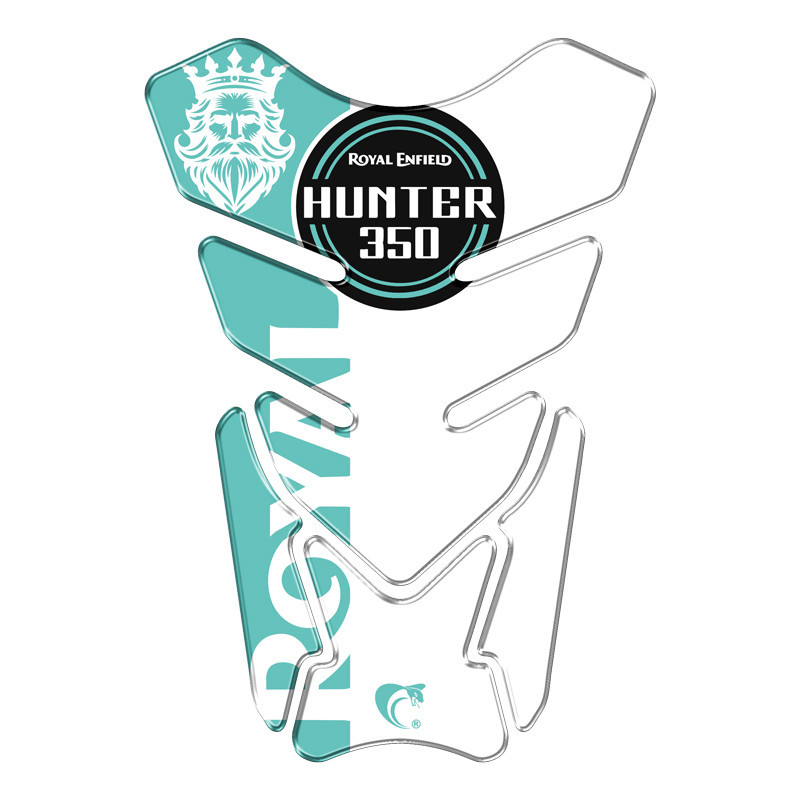 Protetor Adesivo Moto resinado Hunter 350 VERDE