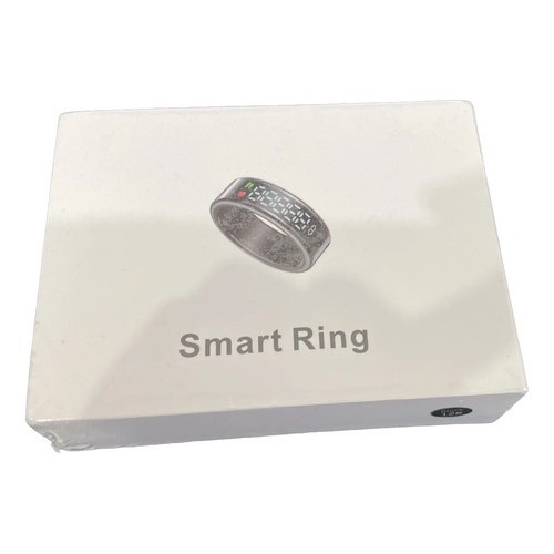 Smart Ring Anel Inteligente Em Aço Monitor De Saúde Ip68 Preto