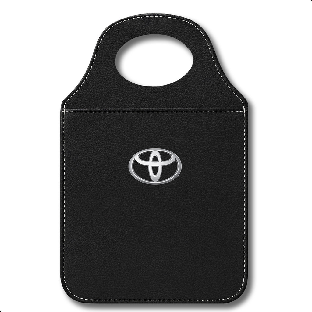 lixinho Organizador Lixeirinha Toyota Couro Ecológico Lixo Carro organizador