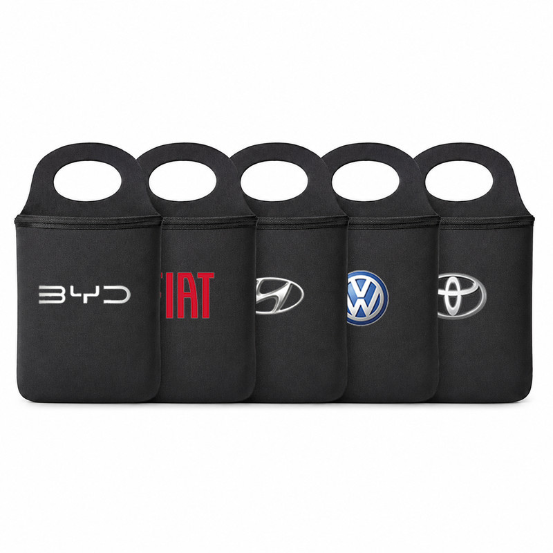 Lixinho Para Câmbio Porta Lixo Automotivo Neoprene Acolchoado Carro SUV Pickup