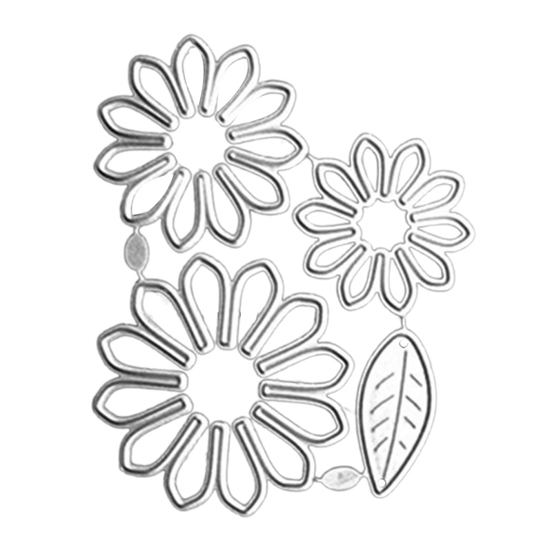 blg Flower Tree Leaf Metal Cutting Dies Artesanato Scrapbooking Embossing
