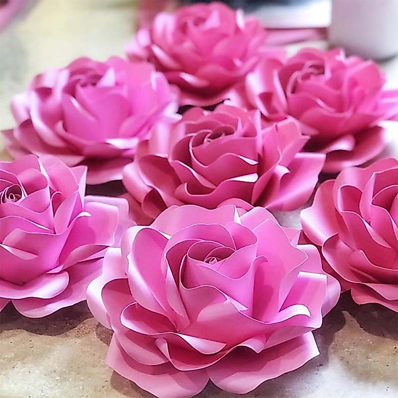 br Rose Flower Metal Cutting Dies Stencils Cut for Scrapbooking Album Paper Embossing Decor