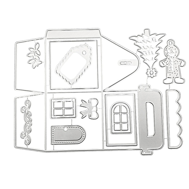 br Box Metal Cutting Dies Stencil Scrapbooking Album Paper Template Mold Embossing Decoration