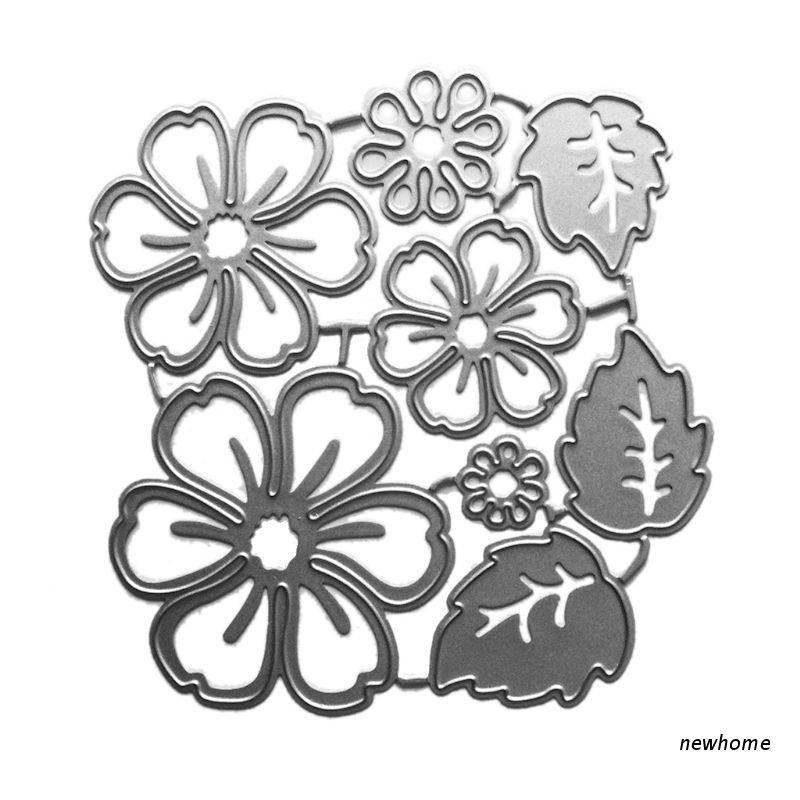 new™ Flower Metal Cutting Dies Stencil Scrapbooking Album Paper