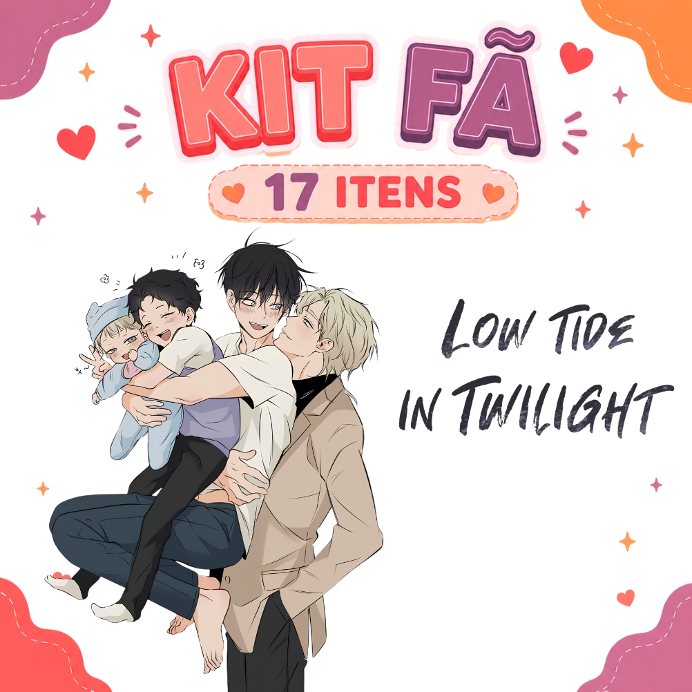 Kit Fã BL Low Tide in Twilight 17 Itens | Photocards, Pôsteres, Bottons e Display MDF