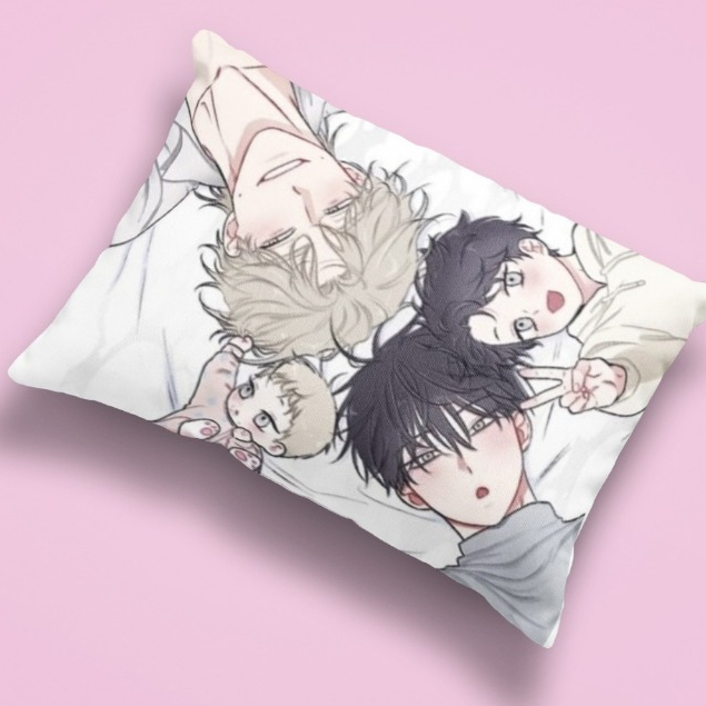 Almofada 30x21cm Low tide in Twilight manhwa BL | Decoração, presente