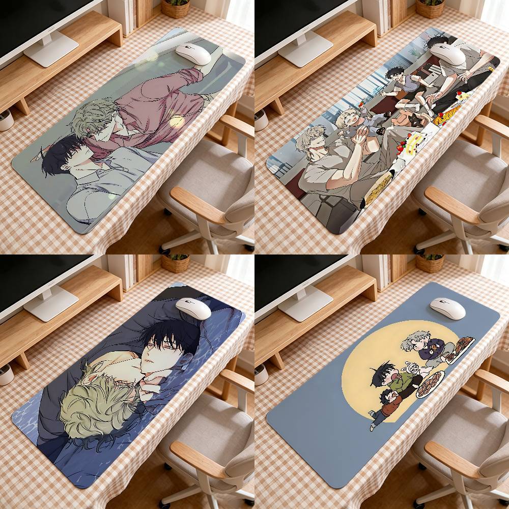 Manhwa L-low Tide In T-twilight-S Mouse Pad Tapete De Computador Deskpad Teclado Para Laptop Escritório Grande Paisagem
