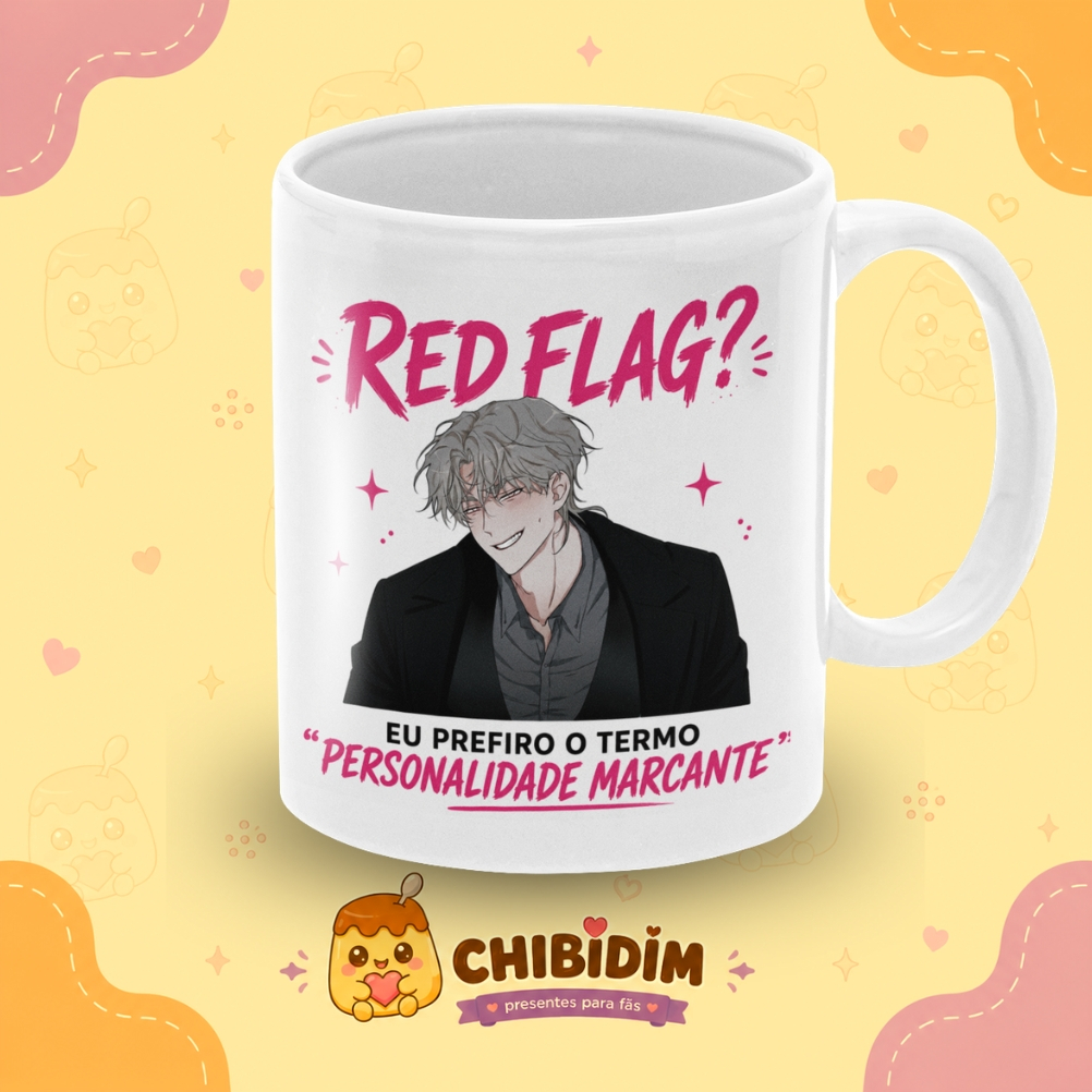 Caneca 325ml Taeju Low Tide in Twilight manhwa BL, yaoi | para presente