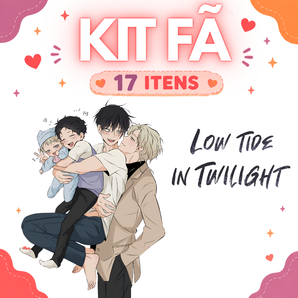 Kit Fã BL Low Tide in Twilight 17 Itens | Photocards, Pôsteres, Bottons e Display MDF