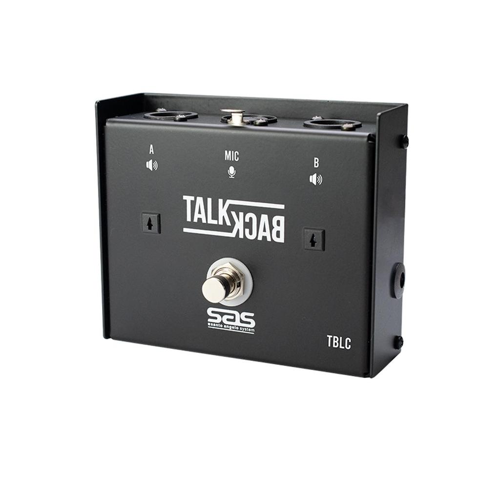 PEDAL SANTO ANGELO TALK BACK COM LED COM TRAVA MOD TBLC - PRETO