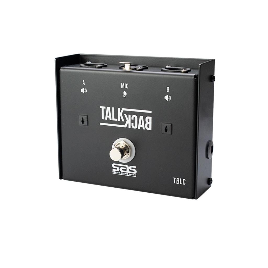 PEDAL SANTO ANGELO TALK BACK COM LED SEM TRAVA MOD TBLS - PRETO