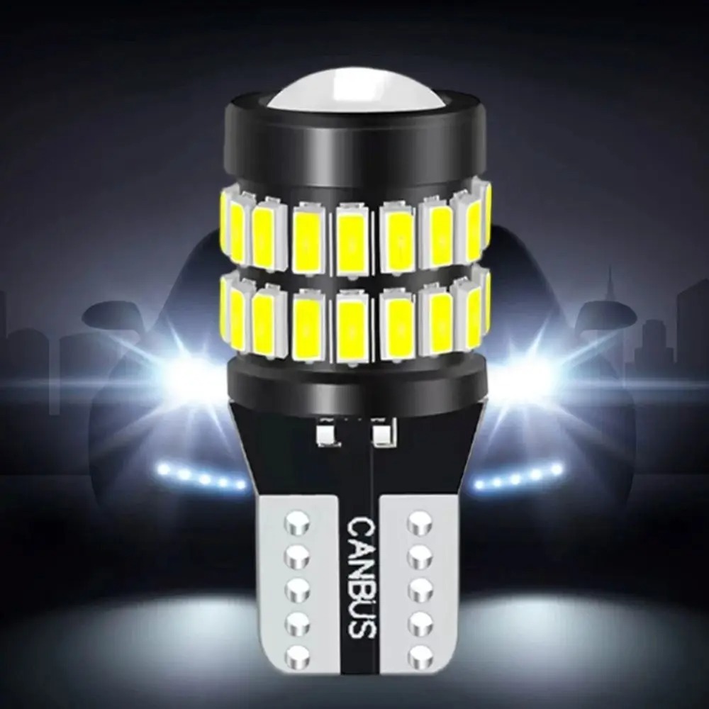 T10 W5W LED Canbus Sem Erro 194 168 Lâmpada 5W 12V 1000LM Super Brilhante Luz Interna Automotiva Lâmpada de Placa