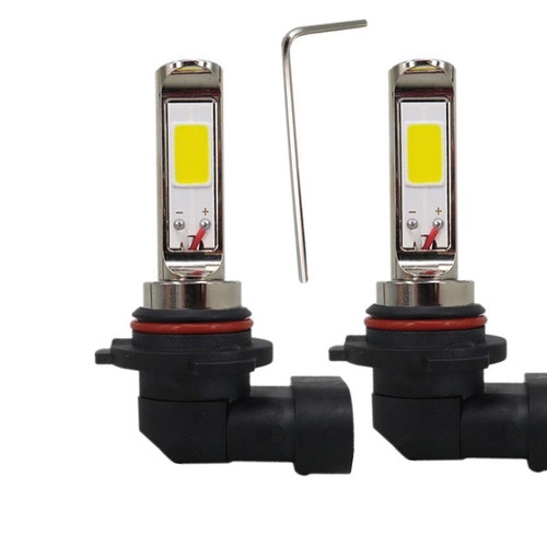 Par Lampadas Hb3 9005 Led Cob 18w 1000lm Feixe Regulável