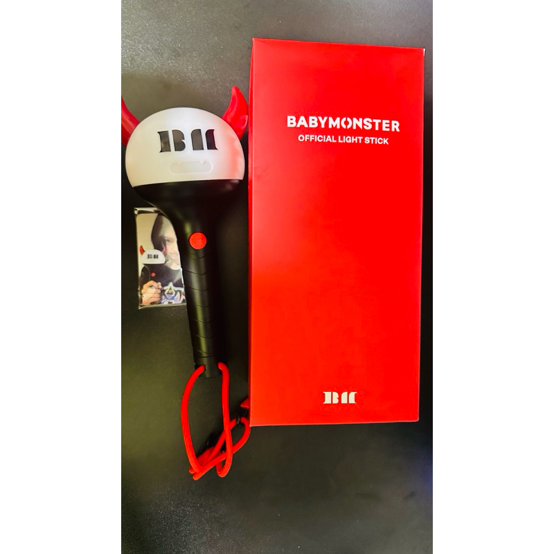 Lightstick BabyMonster com Luz LED – Bastão Luminoso K-pop para Shows