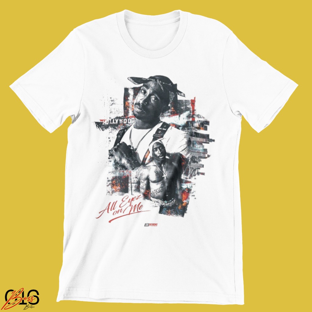 Camiseta 2 Pac Tupac Shakur Rapper Americano Lenda Exclusiva 100% Algodão [IMPERDÍVEL]