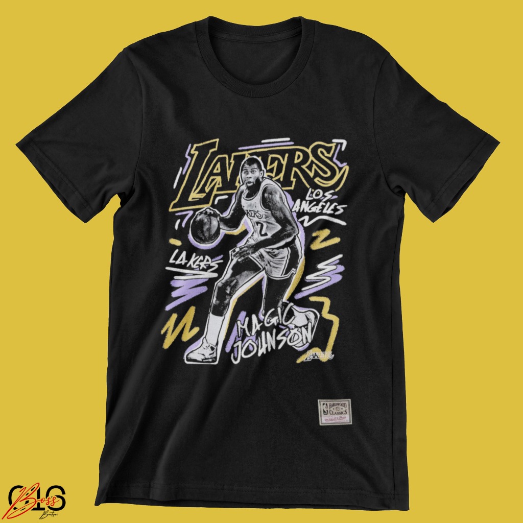 Camiseta Magic Jhonson Lenda Basquete Americano Exclusiva 100% Algodão [IMPERDÍVEL]