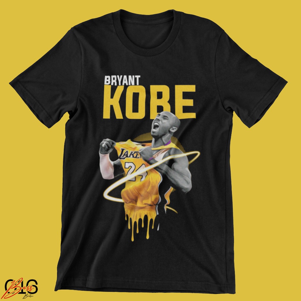 Camiseta Kobe Bryant Mamba Negra 24 Astro Basquete Americano Exclusiva 100% Algodão [IMPERDÍVEL]