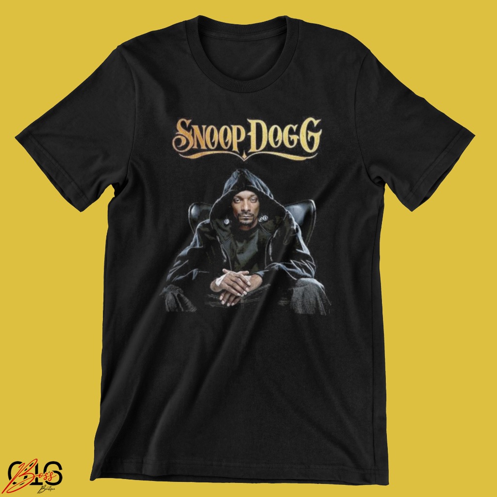 Camiseta Snoop Dogg Rapper Americano Exclusiva 100% Algodão [IMPERDÍVEL]