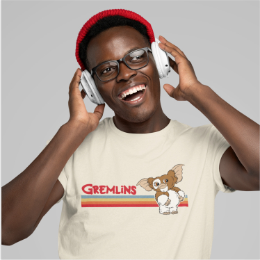 Camiseta Gremlins - Estampa em Alta Qualidade DTF 100% Algodão