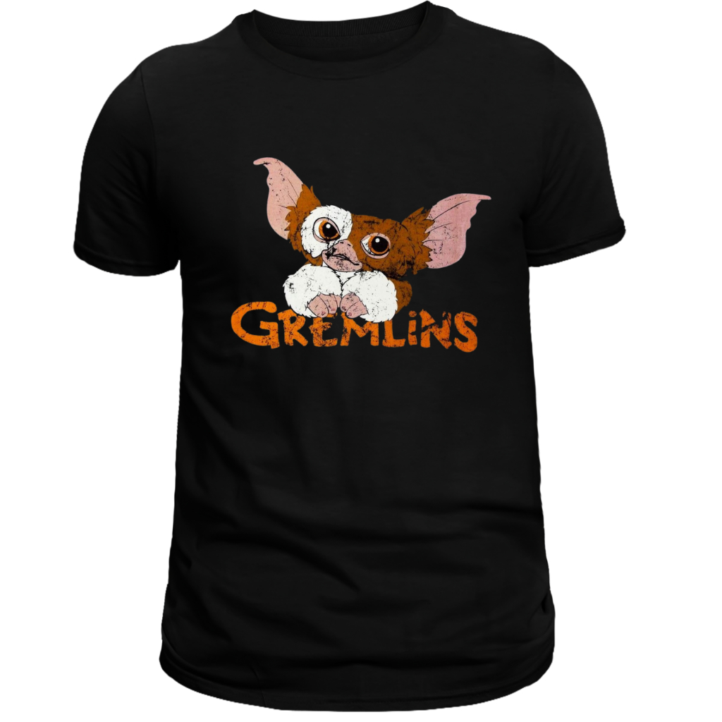 Camisa, Camiseta, Gremlins, Gizmo, 100% Algodão, Envio Rápido, Em Até 24 Hrs.